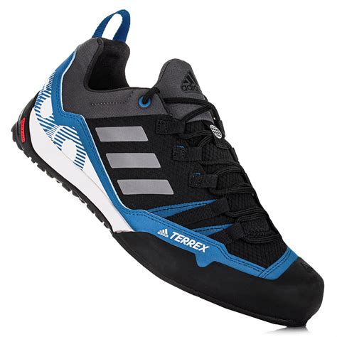 Różnorodne modele butów adidas Terrex w różnych kolorach
