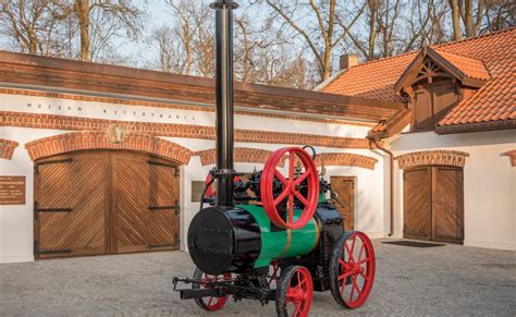 Lokomobila Badenia CLN - model ciągany