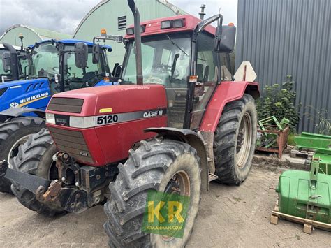 Zdjęcie profilowe ciągnika Case IH 5120 Maxxum, prezentujące jego ogólne wymiary