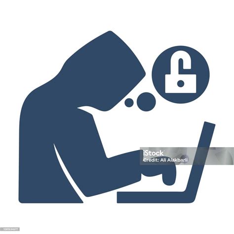 Ikona ostrzeżenia o oszustwach online, bezpieczeństwo w sieci