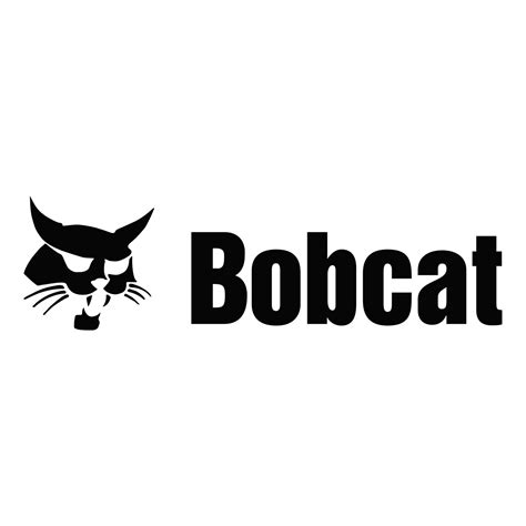 zdjęcie naklejki z logo Bobcat na minikoparkę