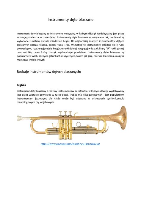 Rysunek przedstawiający historyczny instrument dęty (busine)