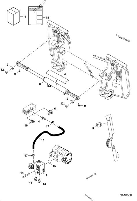 Diagram illustrating the Bobcat Power Bob-Tach system