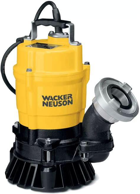 Wysokowydajna pompa zatapialna Wacker Neuson PS4 11003HF w akcji na placu budowy