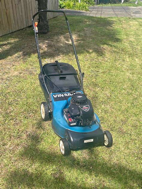 Thematic photo of a Morrison Typhoon 6 KM lawn mower