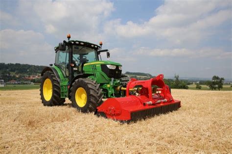 Infographic of different types of flail mowers (mulchers) and their applications