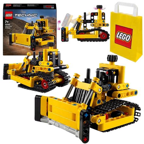 Zbudowany alternatywny model Bobcat na gąsienicach z klocków LEGO Technic