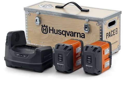 zestaw akumulatorów Husqvarna z ładowarką