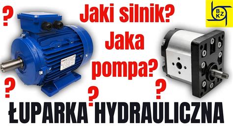 zdjęcie pompy hydraulicznej z wyraźnie zaznaczonym kierunkiem obrotów