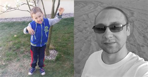 Zdjęcie zaginionego chłopca, Dawida Żukowskiego, z jego rysopisem