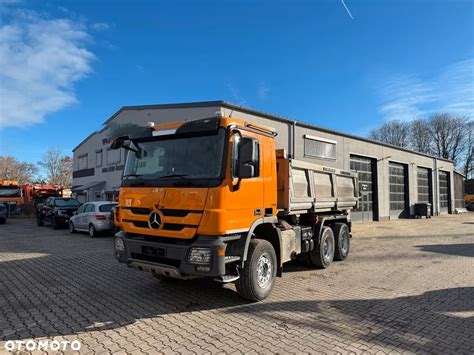 Mercedes Actros 2646 6x4 wywrotka w akcji