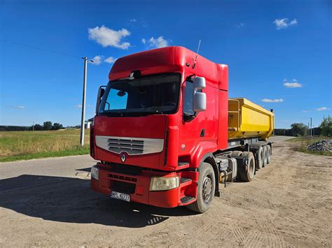 Zdjęcie Renault Premium DXi w wersji wywrotka w akcji