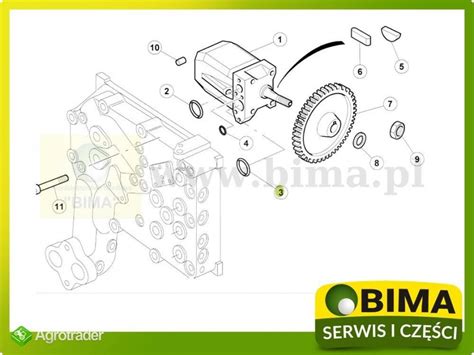 Zdjęcie pompy hydraulicznej Claas