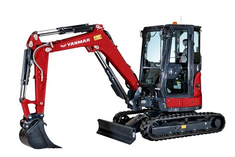 Tabela wymiarów minikoparki Yanmar SV18