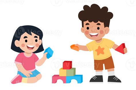 Illustration of children playing with bottle caps, simulating the Peace Race