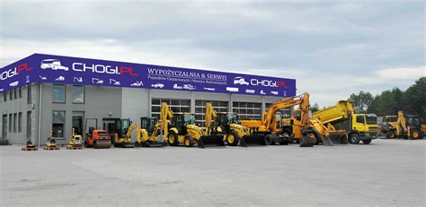 Szeroki wybór maszyn budowlanych: minikoparki, wozidła, ładowarki i sprzęt ogrodniczy