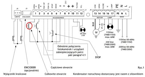 schemat podłączenia sterownika ST-2.1 do siewnika