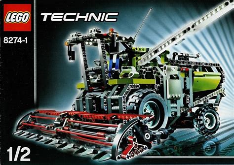Thematic photo of the LEGO Technic 8274 Combine Harvester model