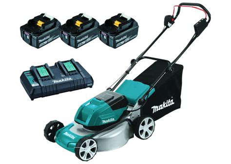 Makita cordless mowers lineup