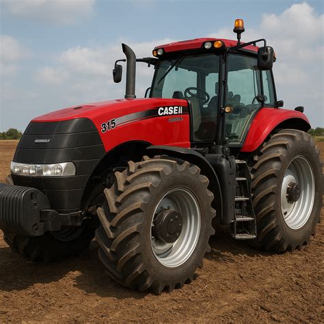 Thematic photo of a Case IH Magnum tractor in a field