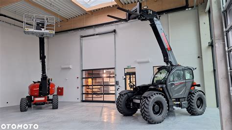 Nowoczesna ładowarka teleskopowa Manitou MLT 850-145 V+ w akcji