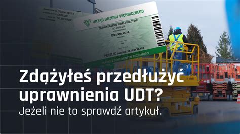 Infografika przedstawiająca proces uzyskiwania uprawnień UDT dla operatorów wózków widłowych