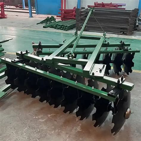 Table of technical specifications for ATOS disc harrows
