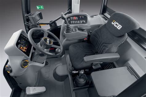 Wnętrze kabiny Command Plus w maszynie JCB Agri