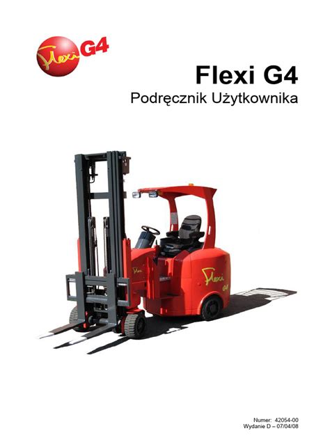 Specyfikacja techniczna wózka Flexi G4