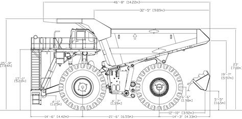 schemat wozidła Liebherr T 282B