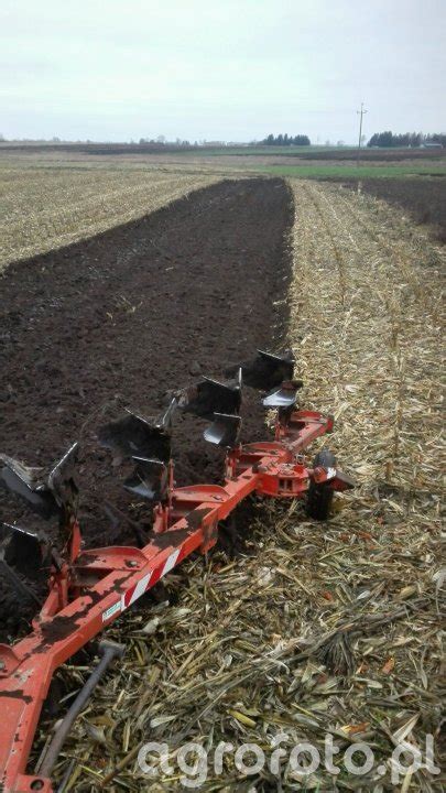 Tematyczne zdjęcie pługów obrotowych Gregoire Besson w akcji na polu