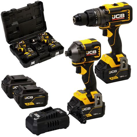 Wiertarko-wkrętarka udarowa JCB Professional 18V PCD-160