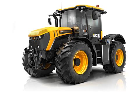 Infographic showing the internal components and features of the JCB Fastrac tractor