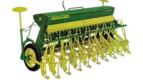 Thematic photo of an Amazone D4 seeder