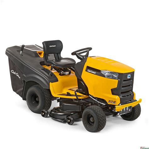 Zdjęcie przedstawiające traktorek ogrodowy Cub Cadet XT2 QR106 z koszem