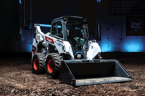 Infographics showing different applications of Bobcat mini loaders in construction