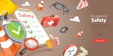Ilustracja BHP dotycząca bezpiecznego użytkowania kosiarki