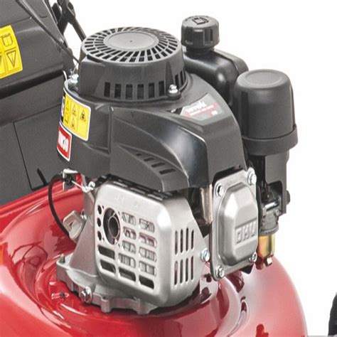 Infographic of the ThorX engine with OHV technology and dual filtration system