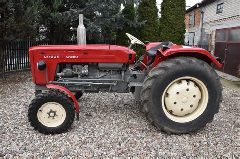 Ursus C-360 przed i po renowacji - zestawienie