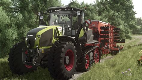 Wizualizacja ciągnika CLAAS AXION 900