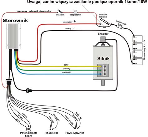schemat podłączenia czujnika STOP w układzie elektrycznym ciągnika