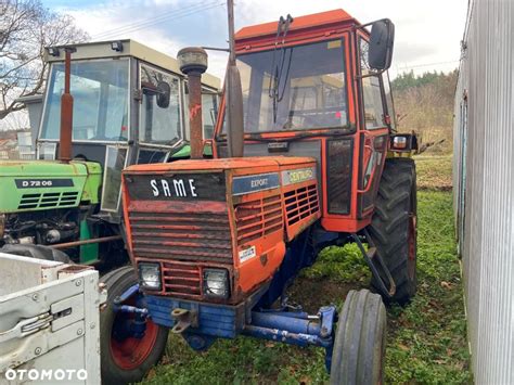 Zdjęcie przedstawiające ciągnik SAME Centauro 70 w pracy na polu
