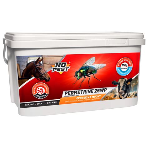 Opakowanie permetryny 25WP No Pest®