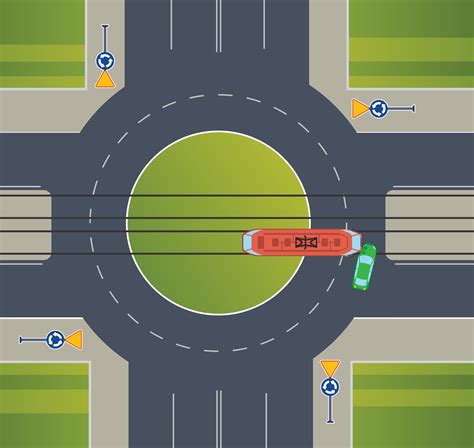 Ilustracja: Zasady ruchu ciągników na drogach - wyprzedzanie i pierwszeństwo.