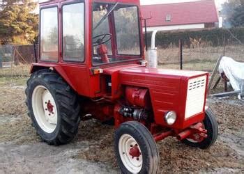 The Władimirec T-25 tractor operating in a field, showing its robust design
