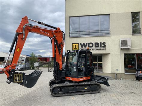 Zdjęcie minikoparki Kubota KX18 podczas pracy