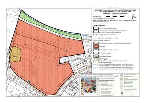 Wizualizacja planu zagospodarowania przestrzennego gminy Koronowo