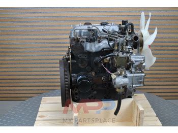 Detailed view of the Iseki E3CD engine with Common Rail system