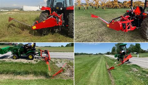 Thematic photo of a list bar mower working in a field