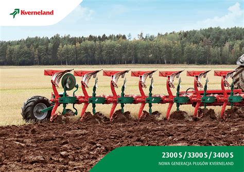 Wizualizacja różnych typów pługów Kverneland (zawieszane, półzawieszane, na wózku)